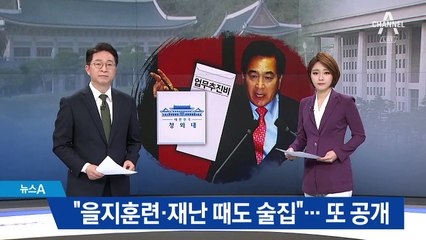 심재철 “靑, 재난상황·군사훈련 때도 술집 출입”