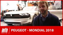 Mondial de l'auto 2018 : découverte du stand Peugeot