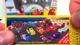 Tv cartoons movies 2019 Cars 2 Surprise Eggs Unboxing Disney Pixar toy gift - Kinder sorpresa huevo juguete regalo Cars-6