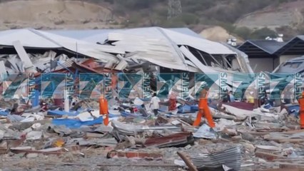 RRITEN PERMASAT E KATASTROFES, RRETH 1300 VIKTIMA NE INDONEZI - News, Lajme - Kanali 7