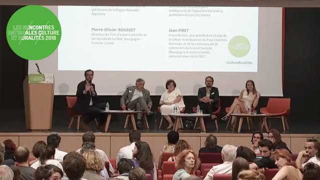 Table-Ronde 2 des Rencontres nationales Culture et Ruralités 2018