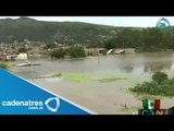 Tixtla permanece bajo el agua por paso de la tormenta Manuel 19/09/13