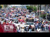 Normalistas marchan por calles de Chilpancingo, Guerrero / Vianey Esquinca