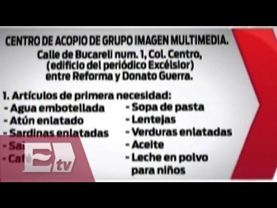 Grupo Imagen Multimedia instala centro de acopio para Baja California Sur / Vianey Esquinca