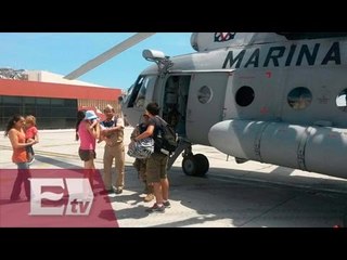 Rescatan a 18 mil turistas en BCS / Excélsior en la media