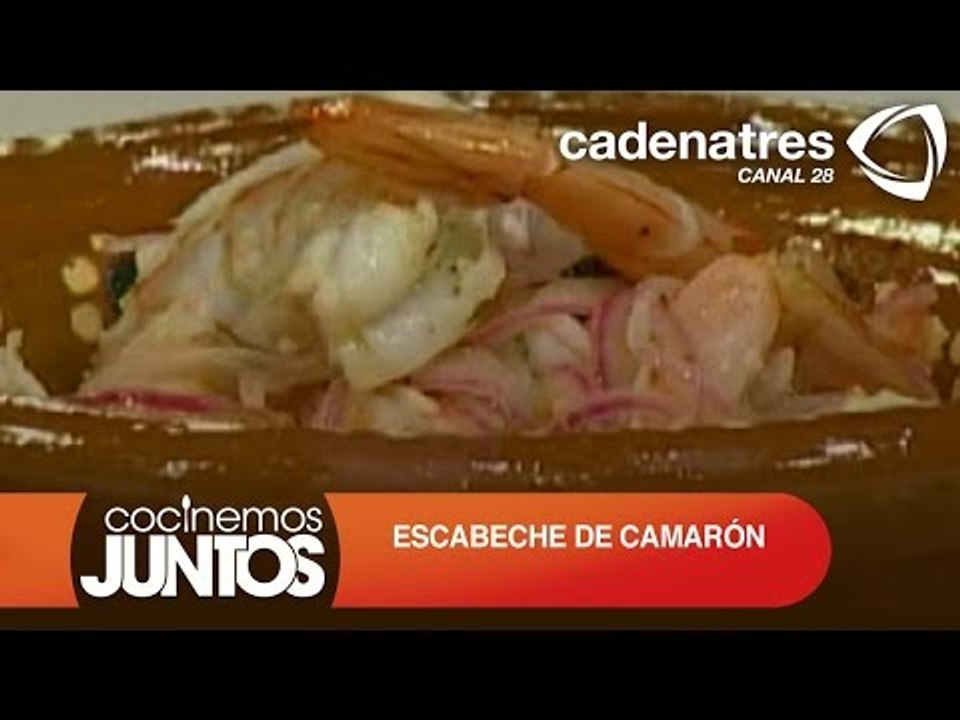 ESCABECHE DE CAMARÓN ¿Cómo preparar escabeche de camarón?
