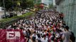 Manifestaciones estudiantiles en Hong Kong / Excélsior en la media