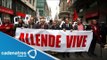 Chile conmemora el 40 aniversario del golpe militar que derrocó a Salvador Allende