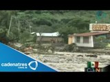 Comunidades en Guerrero quedan devastadas por el paso de la tormenta tropical Manuel