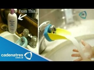 Nuevo invento para que los niños se laven las manos / Invento útil con Josefo