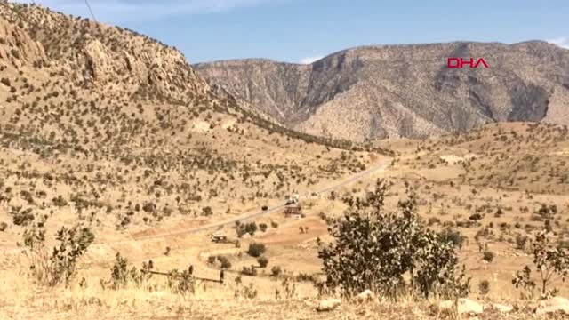 Batman Askeri Aracın Geçişi Sırasında Eyp'li Saldırı - Olay Yeri Görüntüsü