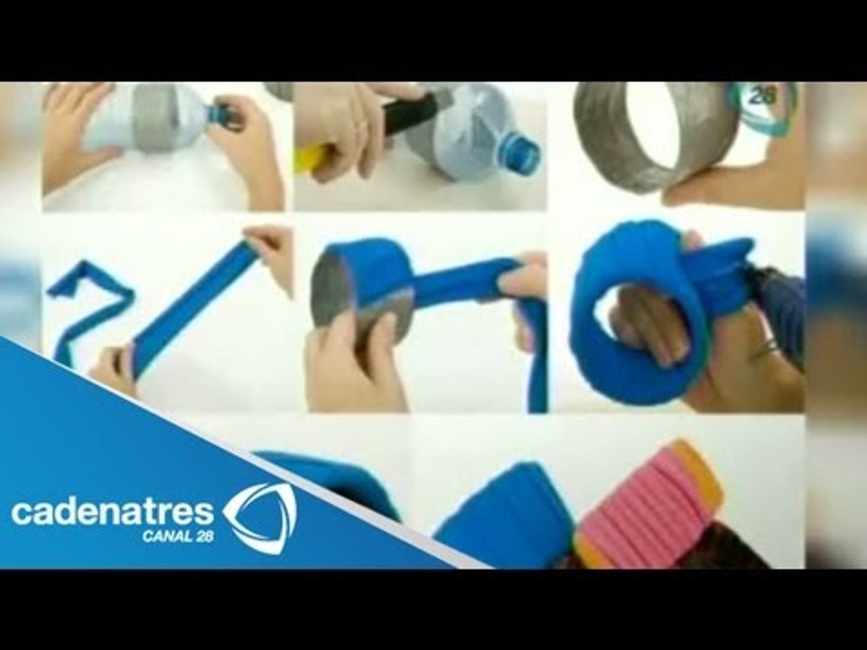 ¿Cómo hacer pulseras de pet? / Invento útil con Josefo