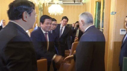 TBMM Başkanı Yıldırım, Kamboçya Dışişleri Bakanı Sokhonn'u kabul etti