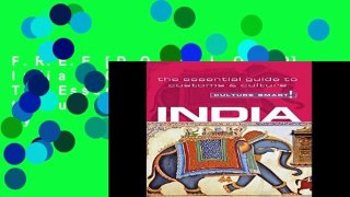 F.R.E.E [D.O.W.N.L.O.A.D] India - Culture Smart!: The Essential Guide to Customs and Culture by
