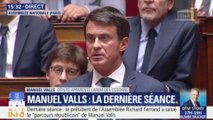 Départ de Valls: son émotion à l'Assemblée, l'hommage de Philippe et le 