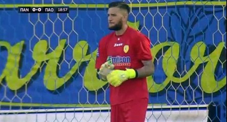 Staikos misses the penalty - Panetolikos vs Panathinaikos - (Full Replay) 02.10.2018