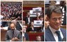 Entre hommage et chahut, Manuel Valls quitte l'Assemblée nationale