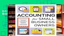 D.O.W.N.L.O.A.D [P.D.F] Accounting for Small Business Owners by Tycho Press