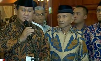 [FULL] Keterangan Pers Prabowo Terkait Ratna Sarumpaet