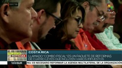 Sindicatos rechazan acuerdo y retoman huelga en Costa Rica