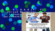 D.O.W.N.L.O.A.D [P.D.F] Organized Bookkeeping for Independent Contractors:  QuickBooks 2014 by