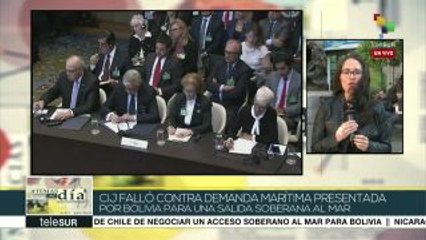 Falla CIJ a favor de Chile en causa marítima con Bolivia