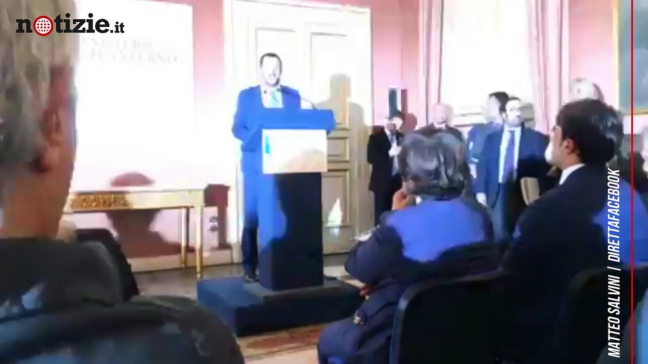 Salvini a Napoli  "Contro la camorra" | Notizie.it