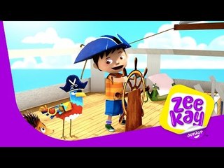 Pop Up Pirate Ship! | Zack & Quack | ZeeKay Junior
