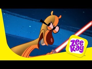 Leonard's Lightsaber Battle | Get Blake | ZeeKay