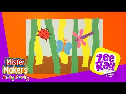 Brilliant Bug Picture | Mister Maker's Arty Party | ZeeKay Junior