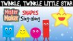 Twinkle, Twinkle Little Star - Mister Maker's Shapes! | Nursery Rhymes Sing-along! | ZeeKay Junior