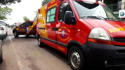 Criança fica inconsciente após atropelamento