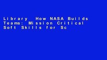 Library  How NASA Builds Teams: Mission Critical Soft Skills for Scientists, Engineers, and