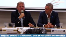 Pays d'Aix Université Club Handball signe un partenariat avec Bpifrance