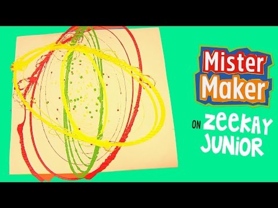 Messy Swirly Challenge | Mister Maker’s Arty Party | ZeeKay Junior