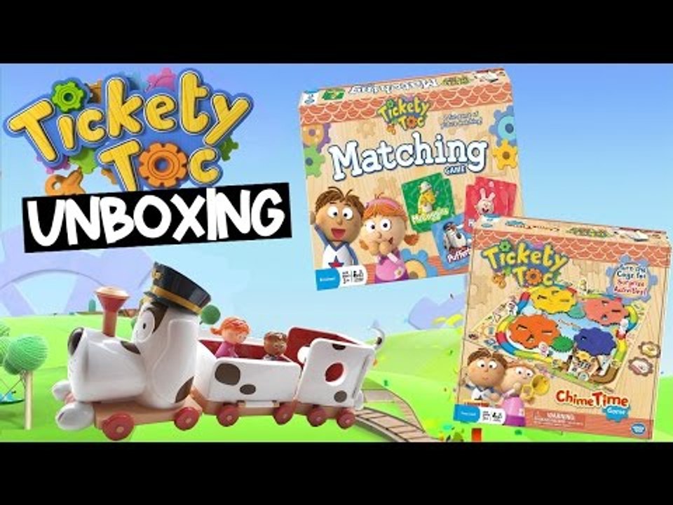 Tickety Toc Chime Time, Tommy, Tallulah, Pufferty Train UNBOXING VIDEO! | ZeeKay Junior