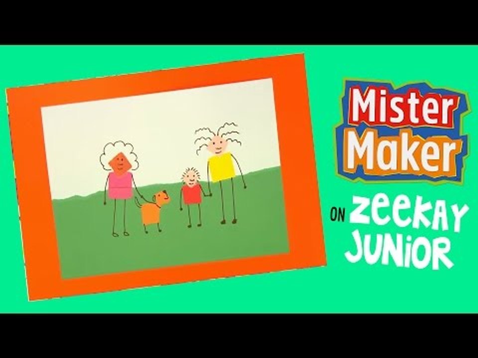 Sponge Square Make | Mister Maker’s Arty Party | ZeeKay Junior