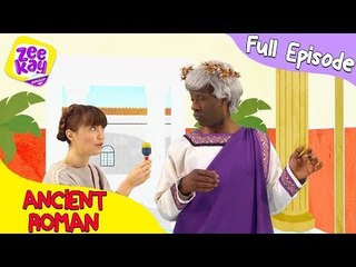 Let's Play: Ancient Roman | FULL EPISODE | ZeeKay Junior