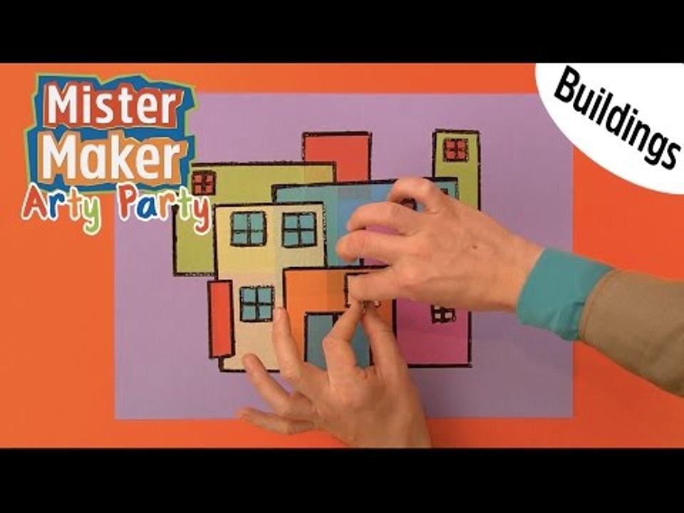 Make a Colourful Building! | Arty Party | Mister Maker