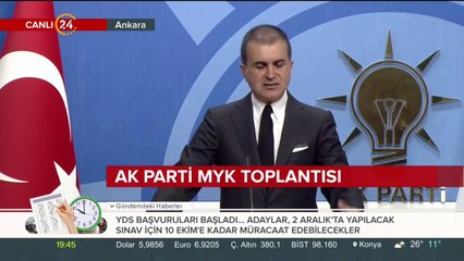 AK Parti MYK Toplantısı