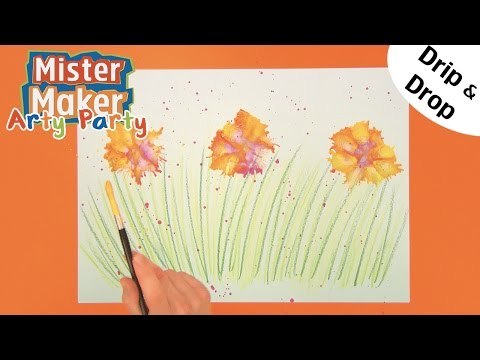 Drips & Drops Make | Arty Party | Mister Maker