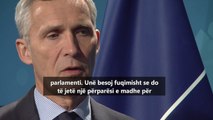 Stoltenberg: Pas zbatimit të marrëveshjes, uleni në karrigen e NATO-s