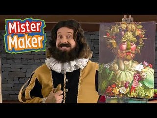 Mister Maker Discovers Giuseppe Arcimboldo's Food Art!