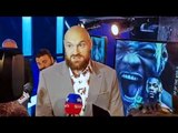 Tyson Fury: Hard to get SPARRING for 'SPAGHETTI ARMS' DEONTAY WILDER (he sings too)