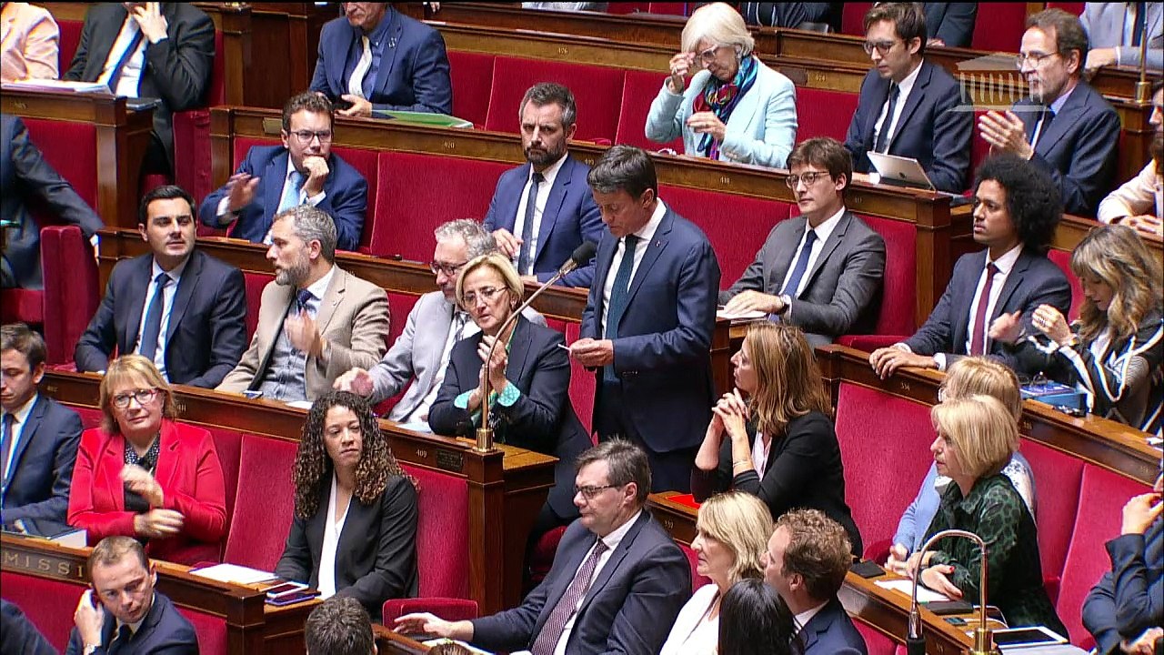 Manuel Valls fait ses adieux à l'Assemblée nationale