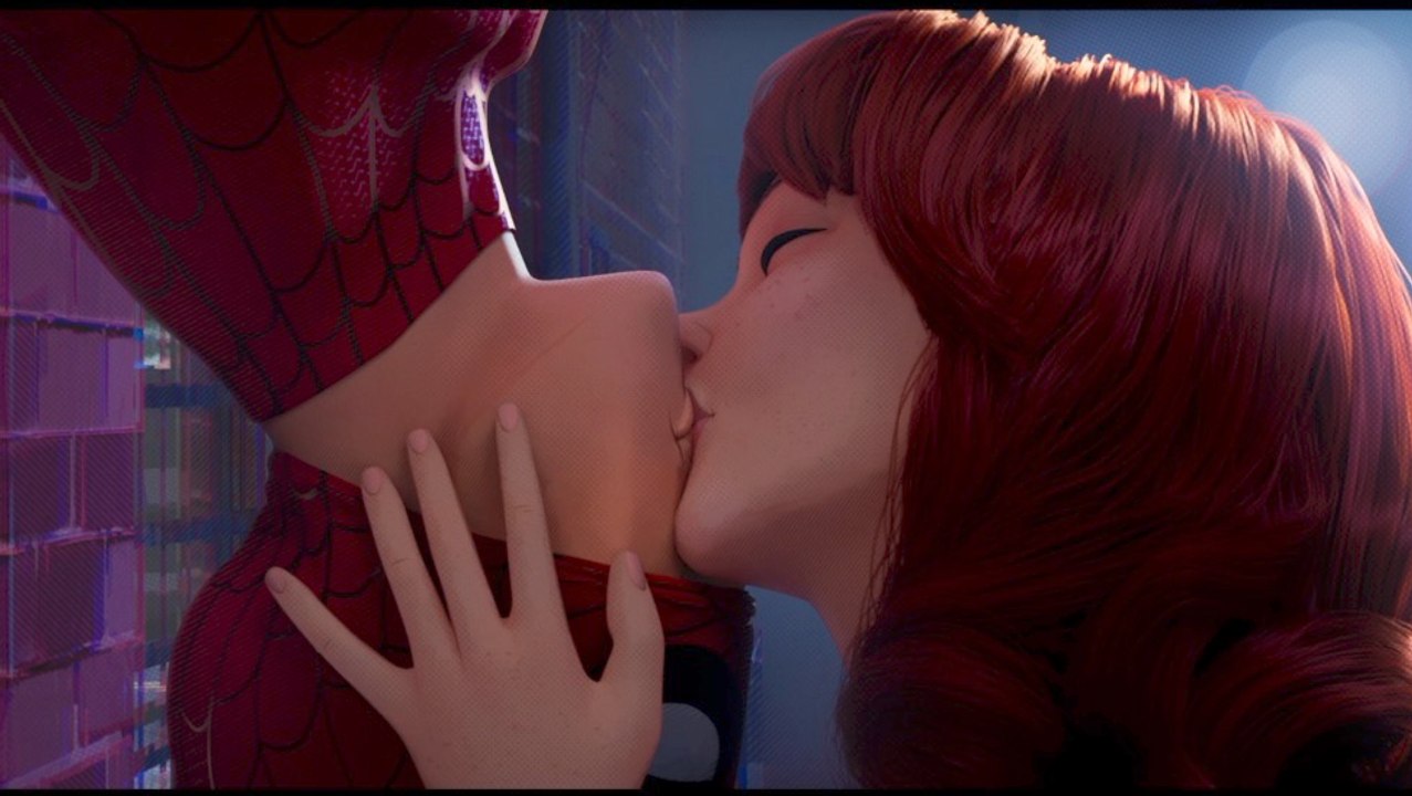 Hailee Steinfeld, Nicolas Cage, Jake Johnson In 'Spider-Man: Into the Spider-Verse'