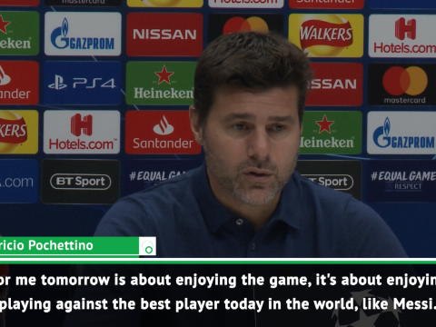 Tomorrow is about enjoying playing against Messi - Pocchetino