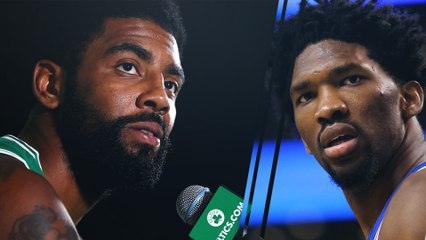 Video herunterladen: Joel Embiid Punks Mo Bamba! Kyrie Irving Apologizes For Flat Earth Theory