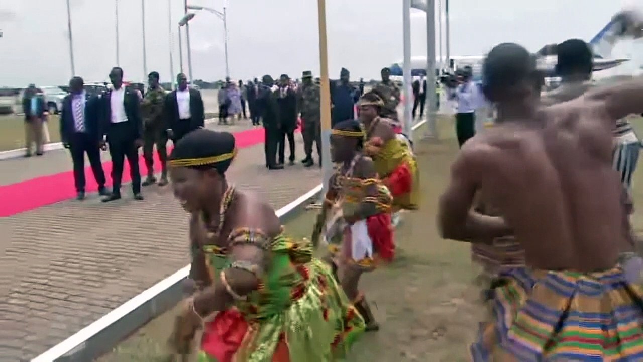 Melania Trump auf Kuschelkurs in Afrika