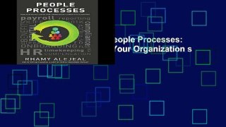 D.O.W.N.L.O.A.D [P.D.F] People Processes: How Your People Can Be Your Organization s Competitive